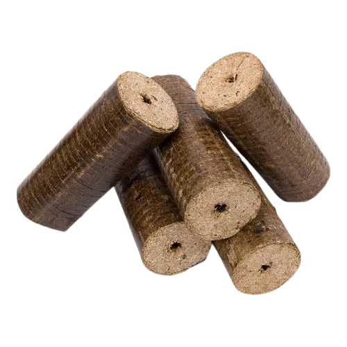 Cylindrical Biomass Briquette