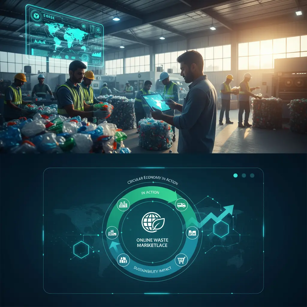 Online Waste marketplace.