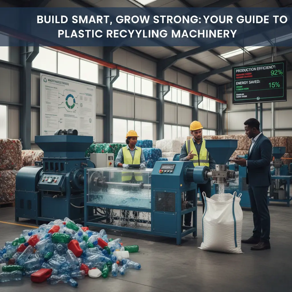 plastic recycling machinery