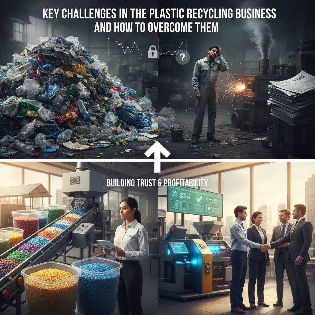 plastic recycling business challenges