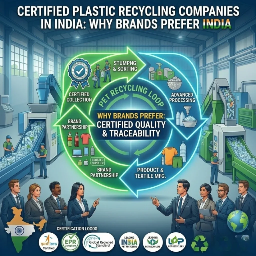 certified plastic recycling companies in India
