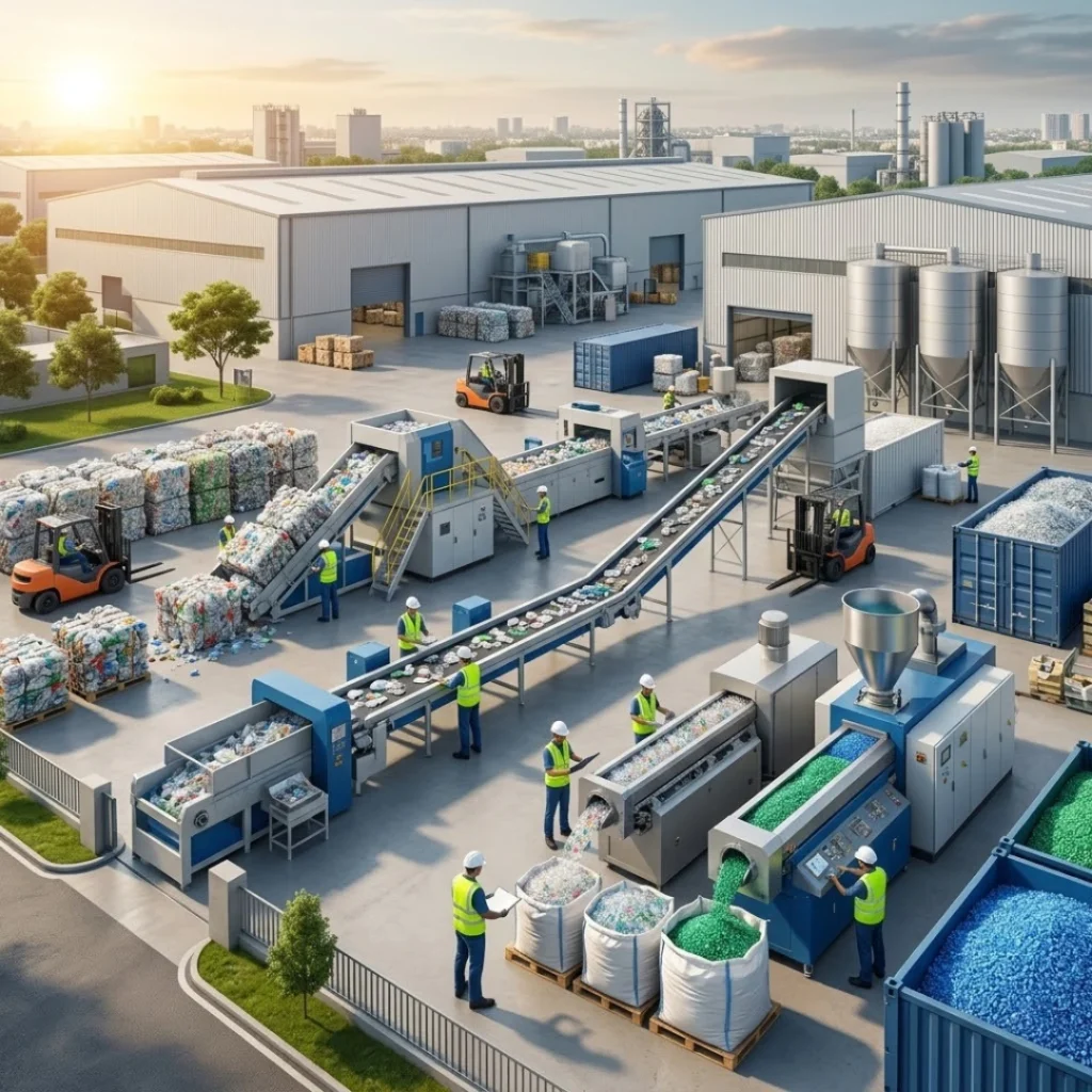 top plastic recycling company India