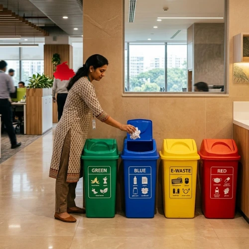 4-way waste segregation India