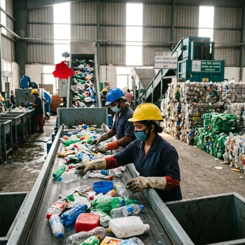 Plastic recycling companies India