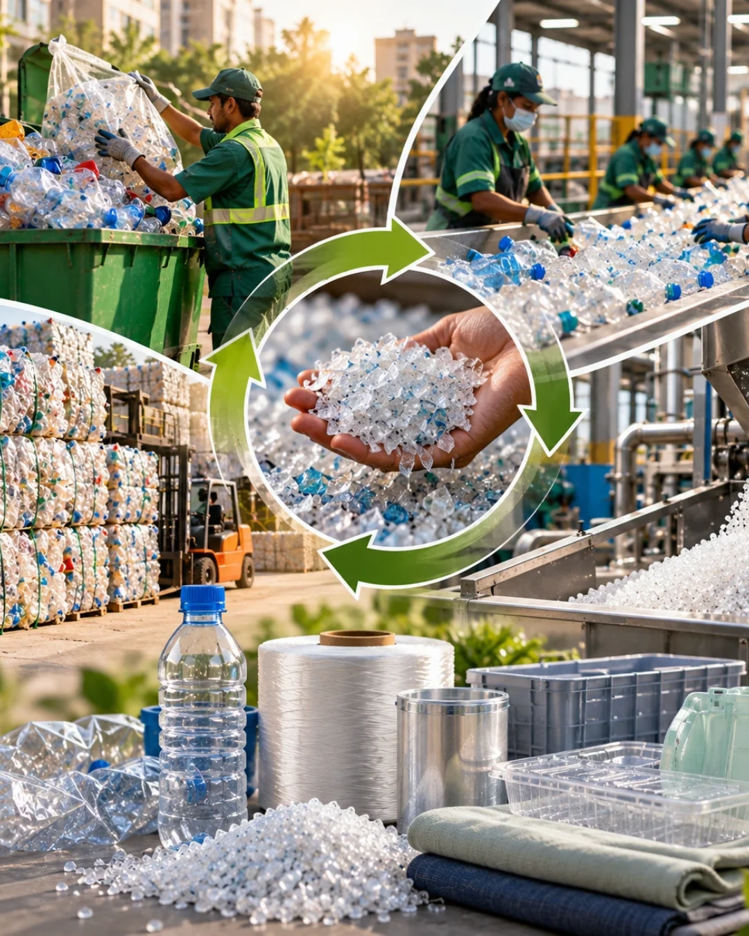PET bottle recycling India